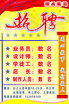 招聘海报