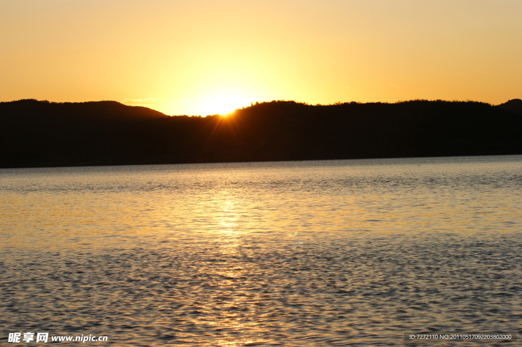 美丽的夕阳