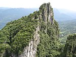 悬崖风景一角