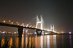 武汉长江二桥夜景