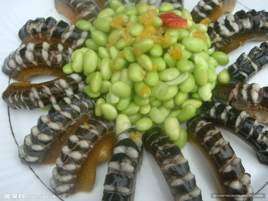 毛豆焖指鳝