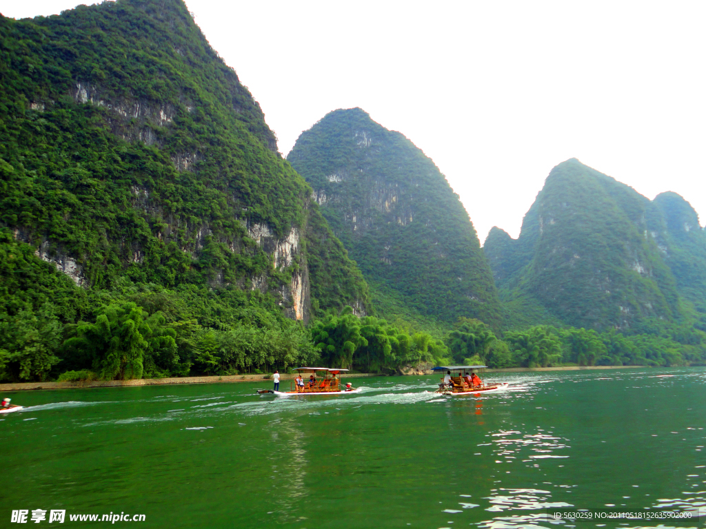 阳朔漓江风景 （实际像素模糊）