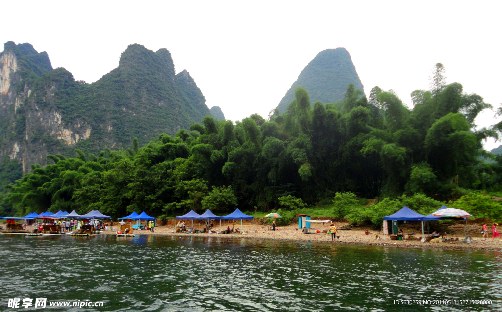 阳朔漓江风景