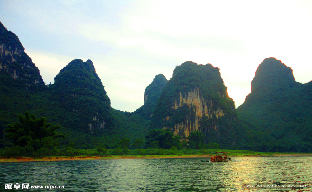 阳朔漓江风景