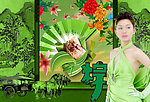 传统端午节粽子文化PSD分层模板