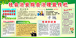 社会治安综合治理展板