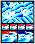 矢量海浪素材