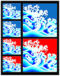 动感水花素材