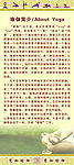 瑜伽简介展架