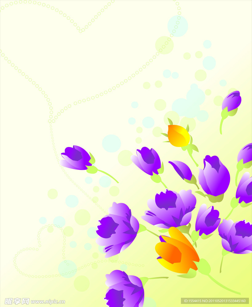 玫瑰花底纹