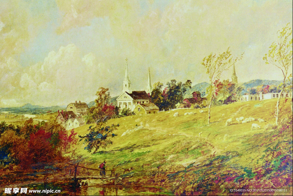 风景油画