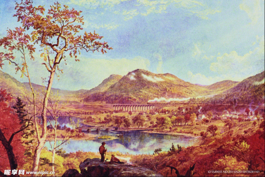 风景油画