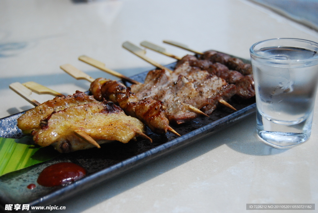 日式烤肉拼盘