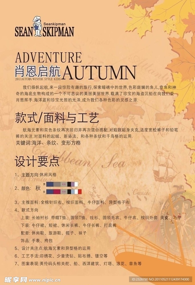 童装品牌系牌 说明牌
