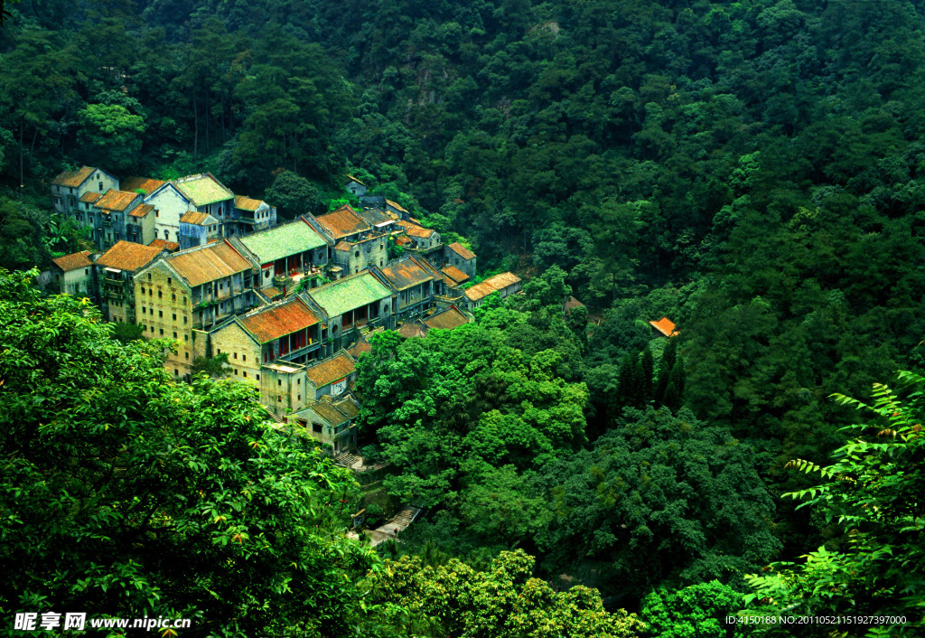 飞霞风景区 藏霞