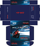 摩托HID H6包装盒
