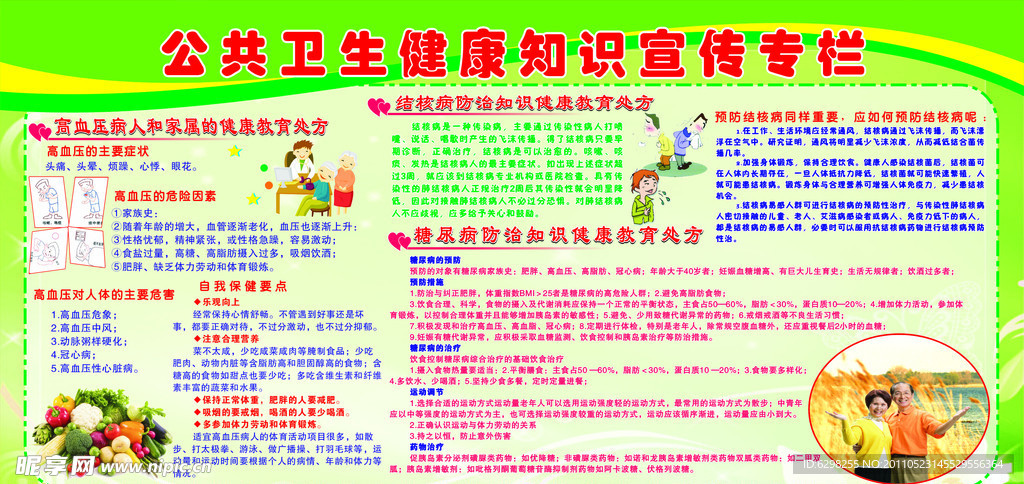 健康知识宣传栏