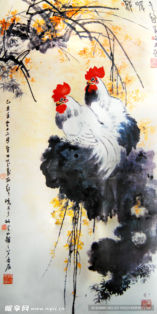 公鸡图
