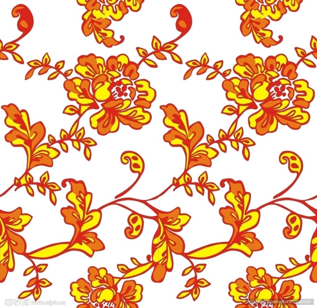 欧式花纹