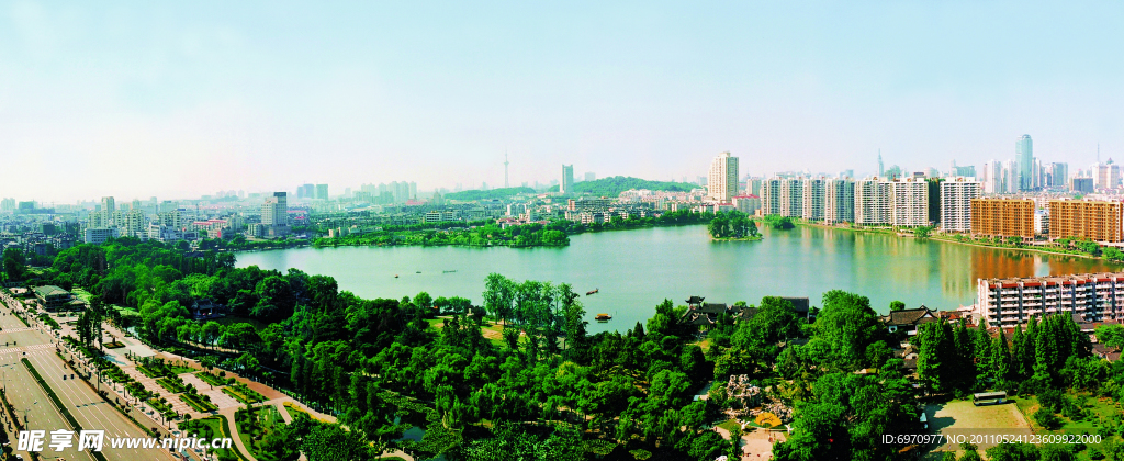 莫愁湖全景