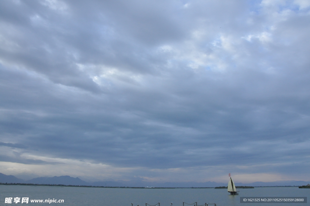 大西北河流风景