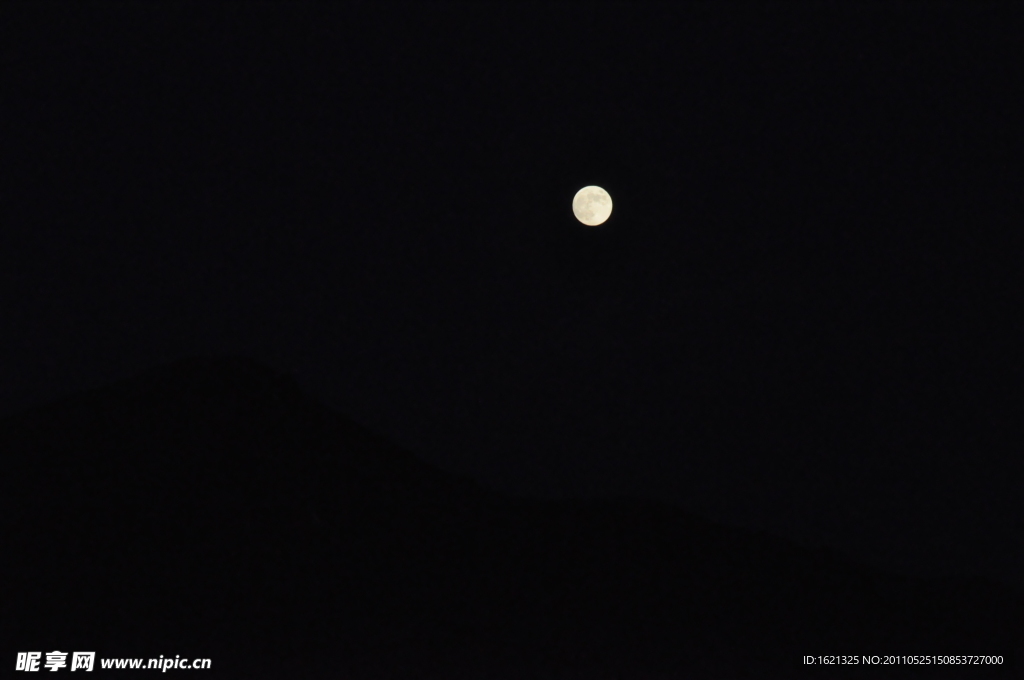 大西北旷野明月