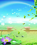 花中鹅