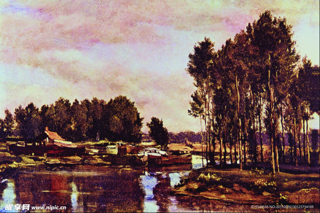 风景油画