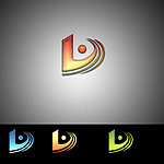 D字形 logo