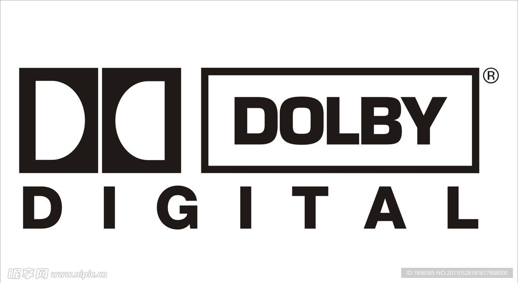 杜比Dolby Digital 标志