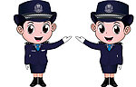 卡通女警察