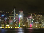 香港维多利亚港夜景 （非高清）