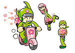 捧花男孩