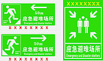 应急避难标志牌