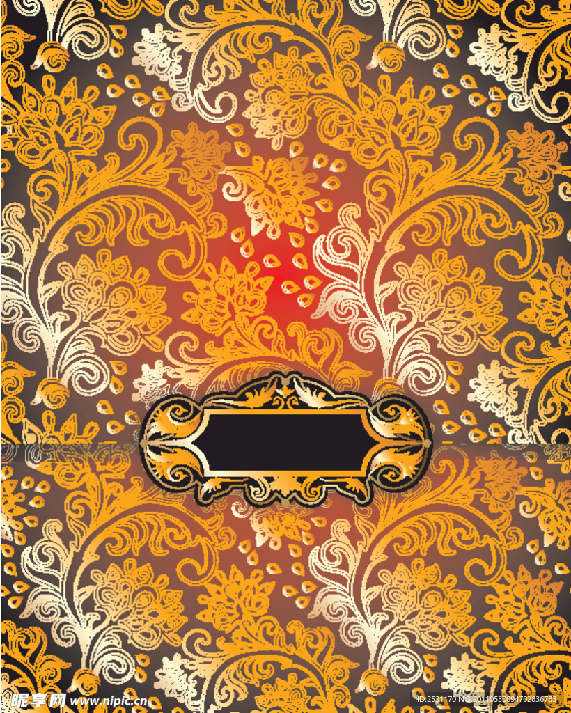 欧式花纹
