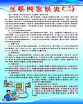 互联网发展史展板