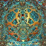 镂空金球