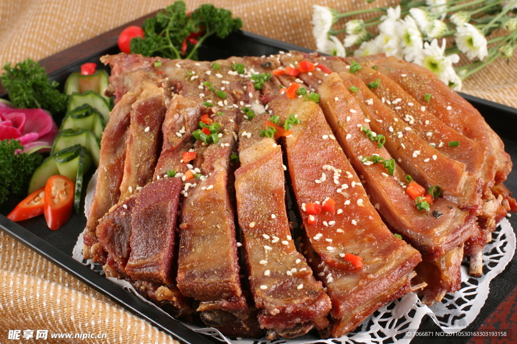 烤羊排