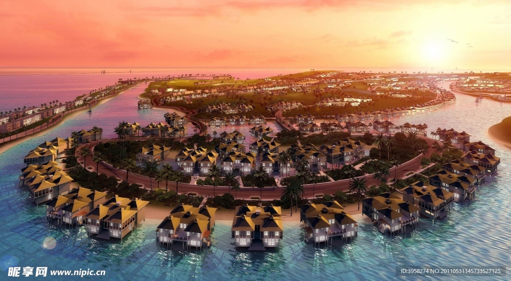 海岛宾馆效果图