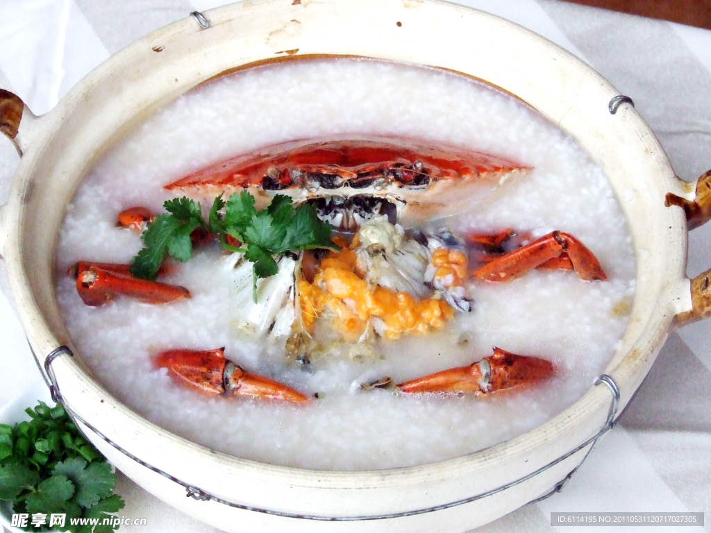 膏蟹砂锅粥