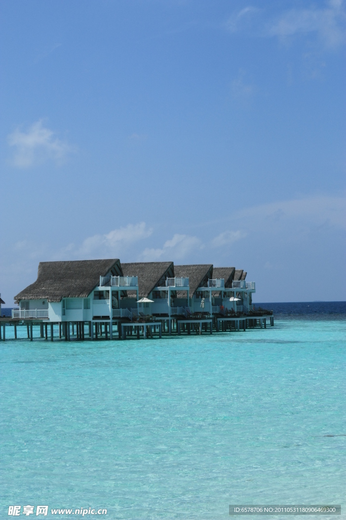 马尔代夫水屋
