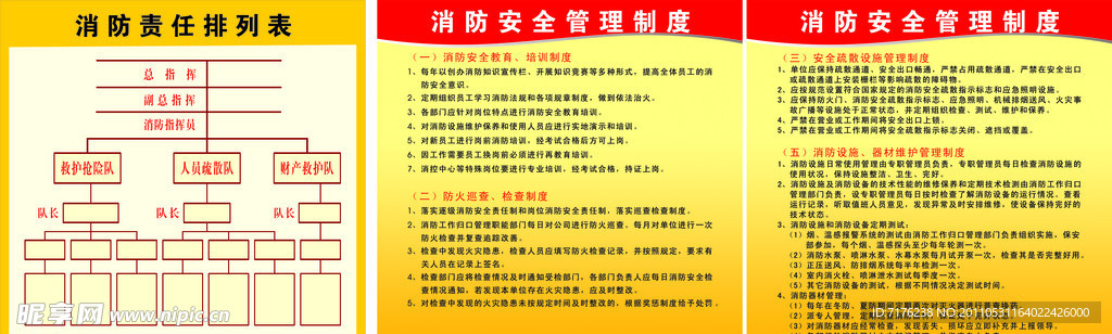 消防规章制度