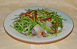 腊肉炒泥蒿