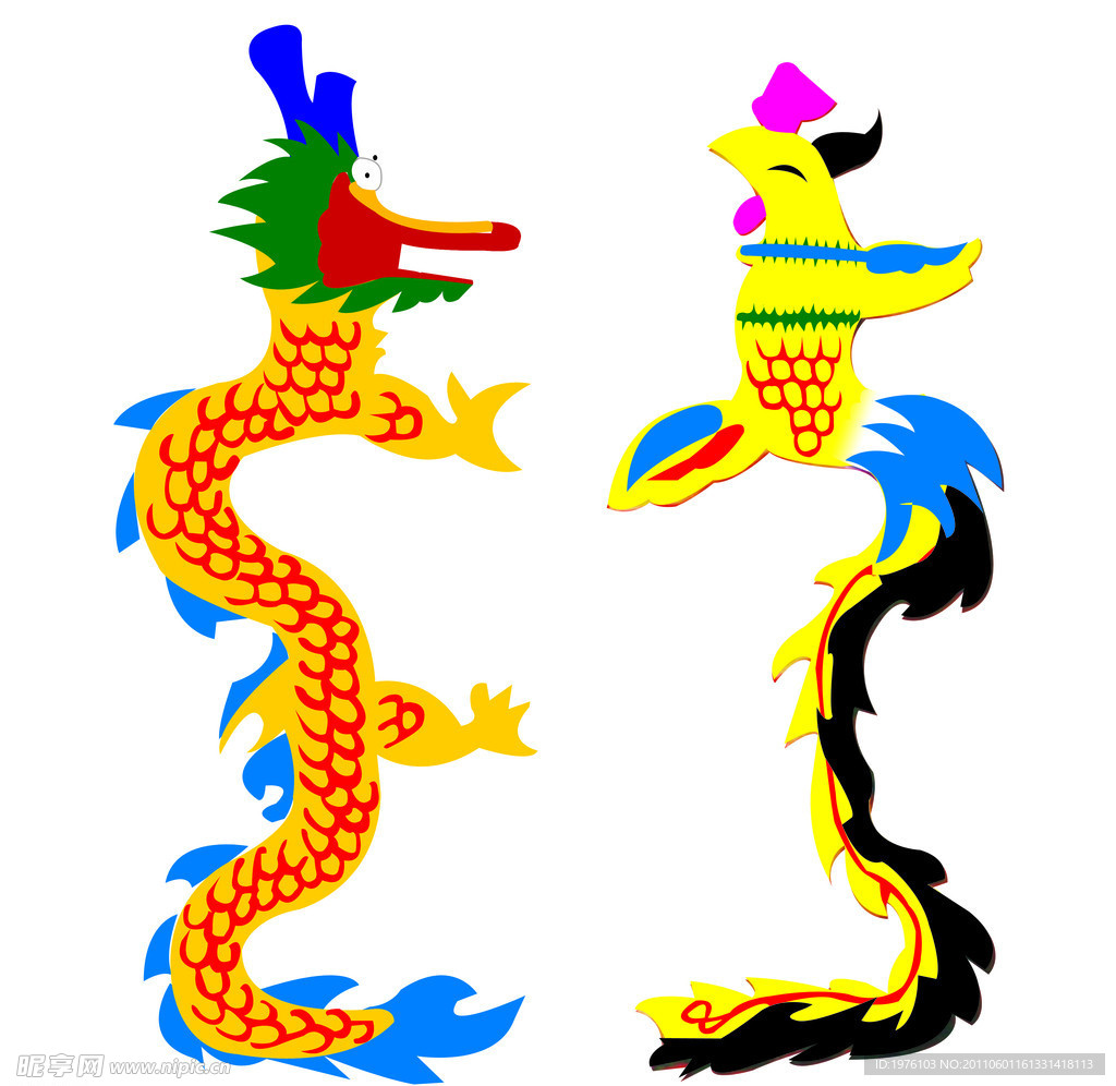 龙凤素材