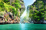 加勒比海美景