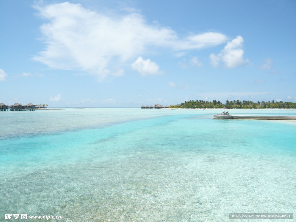 大海沙滩风景