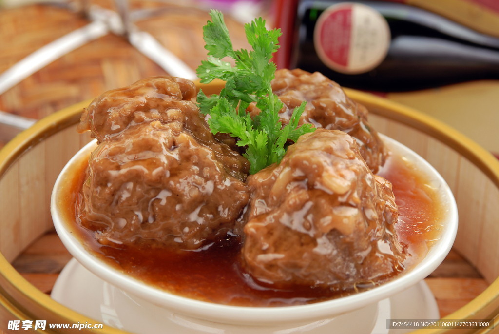 鲍汁牛肉丸