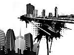 城市剪影笔刷