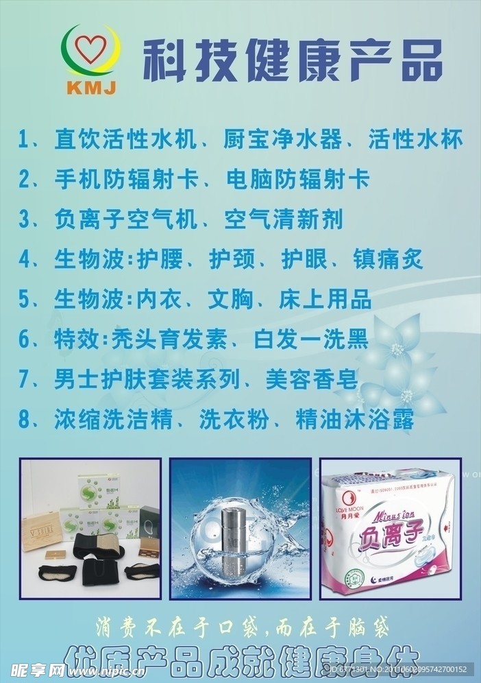 保健品海报