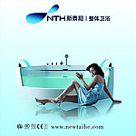 新泰和卫浴浴缸形象画